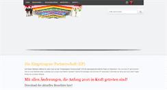 Desktop Screenshot of partnerschaftsgesetz.at