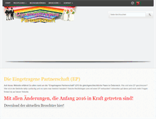 Tablet Screenshot of partnerschaftsgesetz.at